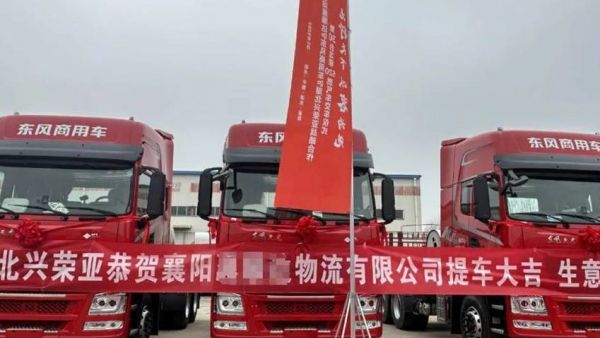 赢战开门红：湖北批量交付30台东风天龙KL燃气车，物流行业添新绿