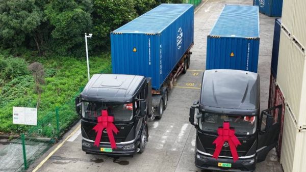 绿色物流，“碳”路先锋 比亚迪重卡上海虹口北外滩开启试运营