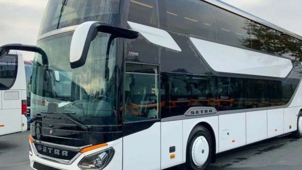 欧洲最豪华双层巴士之一,空间超大配置丰富,赛特拉S 531 DT双层豪华巴士实拍