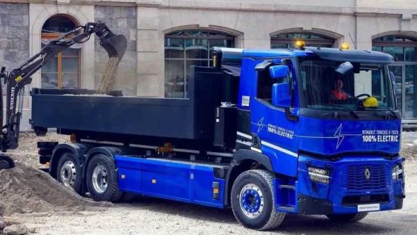 法式精致外观内饰，沃尔沃卡车同款三电！雷诺E-Tech C纯电动自卸车来袭，实力几何