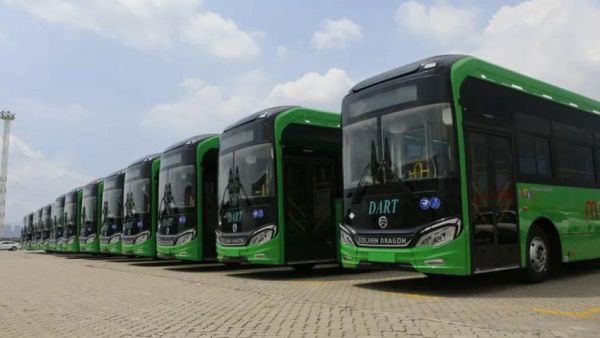 今年出口非洲最大BRT订单，200台金旅公交交付坦桑尼亚