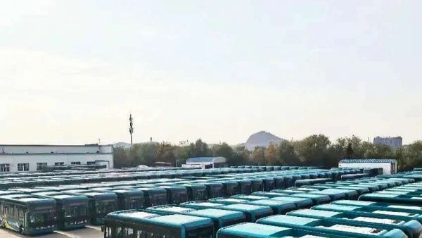 交付忙！安凯300台新能源客车批量交付大连交运集团