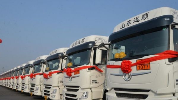 开年爆单!120台东风商用车交付山东远顺