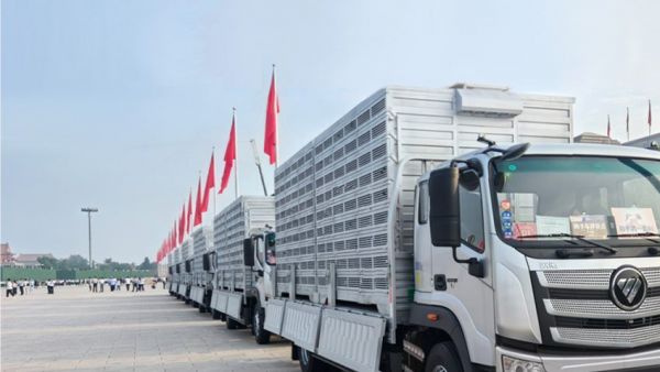 北汽福田圆满护航“抗战胜利80周年纪念活动”