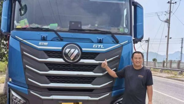 平均百公里油耗29L!欧曼星翼480马力重卡深度契合吴师傅临沂-台州运输专线