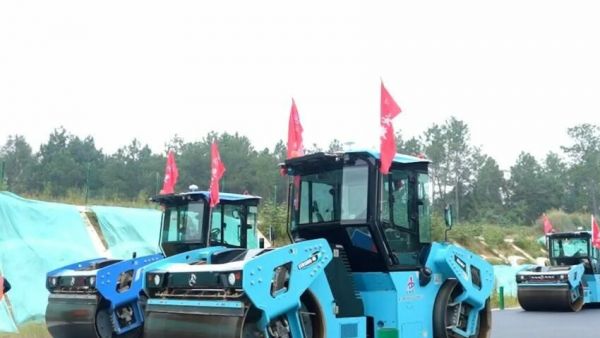 广东省公路学会赴安徽泾青高速考察三一无人机群活动圆满举办