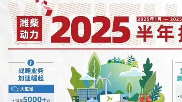 潍柴动力2025半年度业绩