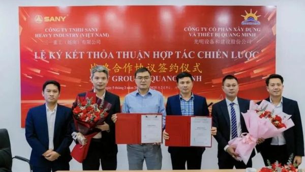 三一越南+光明公司！共拓越南二手泵车市场新格局