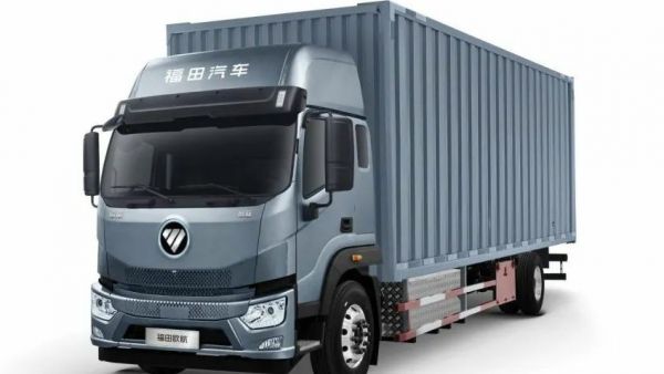 欧航智蓝 ER246 度纯电中卡，短驳运输新势力