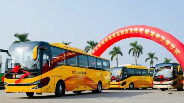金龙纯电动客车批量交付云南大理,助力大理文旅“绿色焕新”