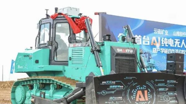 AI潍柴赋能山推AI推土机,再结硕果!