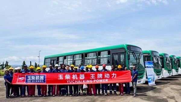 替代国际高端品牌！玉柴客车动力批量交付尼日利亚