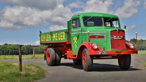 引擎重启1957!MAN 735 L1 K型卡车