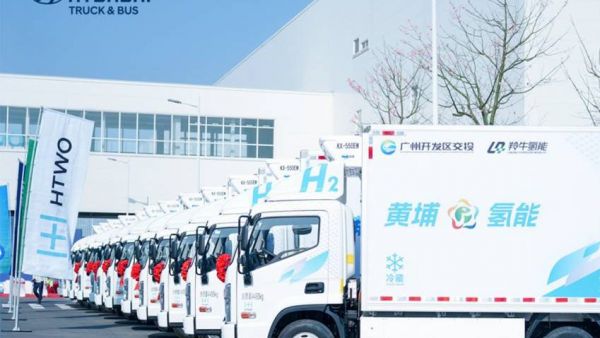 现代商用车190台氢燃料电池冷藏车批量交付广州，持续拓宽应用边界