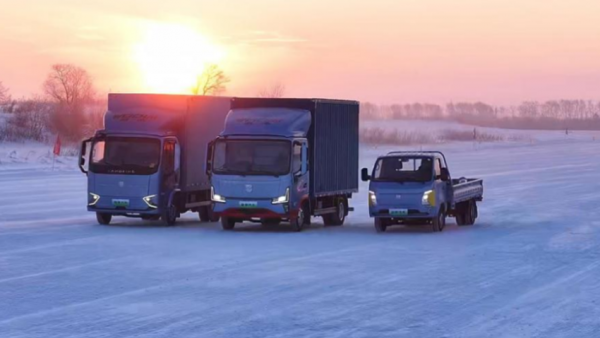 寒极淬炼，蓝擎破冰：潍柴蓝擎新能源轻卡黑河高寒测试纪实！