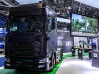 斯堪尼亚与图森未来携手亮相进博会，展示全集成无人驾驶解决方案