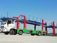 更符合法规  东风天锦全新中置轴轿运车首亮相