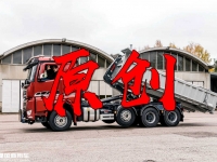 625马力的自卸车，还带推土铲雪的犁？西苏Polar Works+ 8X4底盘实拍