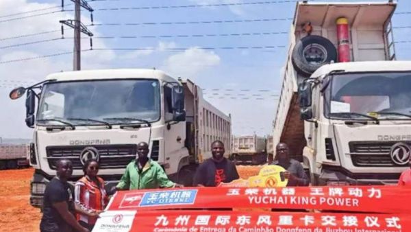 玉柴重卡发动机批量交付非洲安哥拉