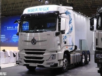 武汉车展探展东风商用车展台,天龙GX智能卡车亮相,新能源成为主流