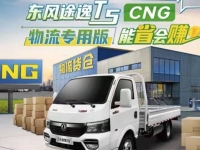 东风途逸T5 CNG物流专用版：年轻派货运领跑者，省钱省力NO.1!