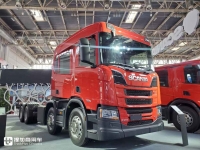 650马力V8动力底盘领衔，斯堪尼亚底盘车闪耀2023中国国际消防技术展