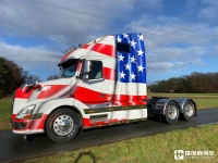 美国味爆表！这台原汁原味的长头沃尔沃VNL卡车，竟然是欧洲车主杰作？