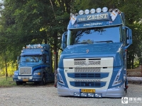 致敬经典NH车型,基于FH500打造,带你看爆改的沃尔沃VT5长头卡车