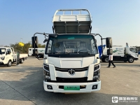 路权高，无续航焦虑，还能下地库的混动小自卸？飞碟奥驰HX2 PHEV自卸车实拍