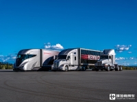 高铁外观+驱动黑科技，百公里油耗低至18.3L，肯沃斯二代超级卡车亮相