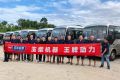 搭载玉柴YCY30高端旅游客车批量交付西双版纳