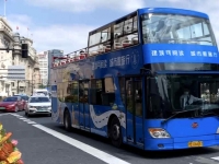 这辆大巴懂建筑!安凯“建筑可阅读”观光巴士入驻上海