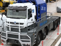 这还是卡车吗？1150马力外观大如火车头，带您见识尼古拉斯Tractomas重型牵引车