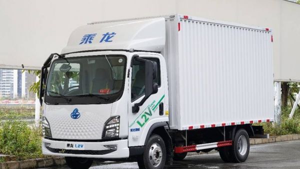 450km超长续航！乘龙L2V大电量轻卡城配运输无忧