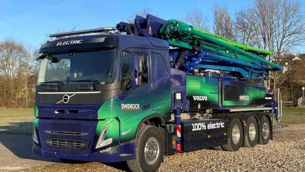 沃尔沃卡车亮相德国宝马展（Bauma） 纯电方案助力建筑运输零碳未来