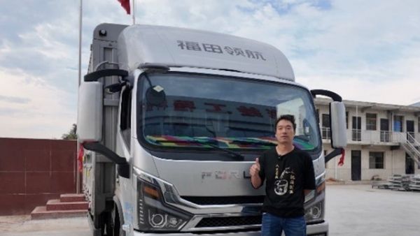 勇闯秦岭！陈老板与领航大G-F28T气体机轻卡运“盈”记