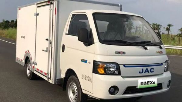 江淮1卡恺达EX6快捷版：厢车直下地库，创富快人一步