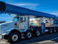 多达7轴,这台肯沃斯T800底盘的登高车配置真罕见,到底干嘛用的?