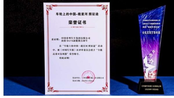 荣耀加冕 领航未来——中国重汽揽获多项权威殊荣，看其如何引领高端新局