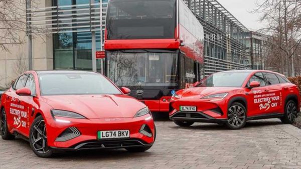 比亚迪获2025年一季度新能源客车出口销量冠军！