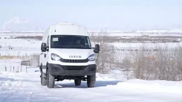 冬日越野神器,依维柯欧霸·山海越野四驱平台带你撒野!
