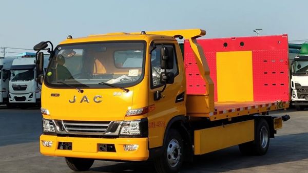 骏铃V6蓝牌清障车：江淮配玉柴，财源滚滚来