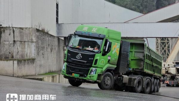 35台车一个月省30多万！乘龙H5电动重卡赋能文光华砂石料运输业务