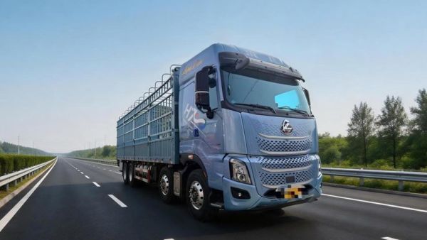 580超大马力乘龙H7 Pro 8×4 LNG载货成为中长途运输创富标杆