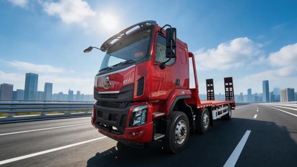 乘龙H5 6×2平板运输车：潍柴芯赋能 长轴稳护航 创富领跑