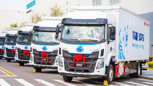 大批量交付100台！乘龙H5氢燃料大单桥赋能广州绿色运输