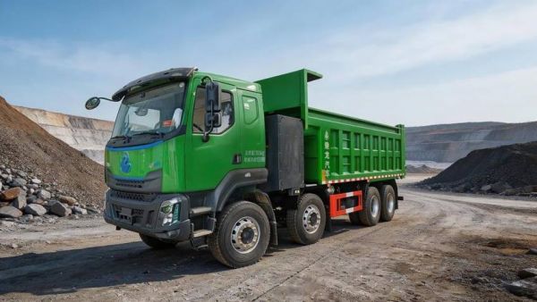 油价再高也不怕 乘龙H5 8X4轻量化纯电自卸助卡友赢在起跑线