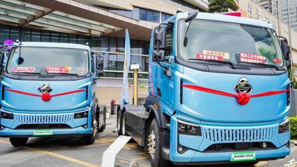 西安论道物流发展！东风柳汽一展绿色低碳创新跃升成果