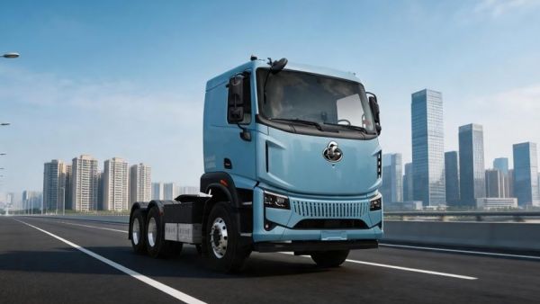 乘龙翼威5底部换电牵引车：效率节能双优 助您每年省3万