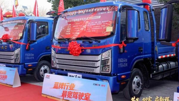 订车327台！江淮1卡携手天中麦客，共生创富启新程